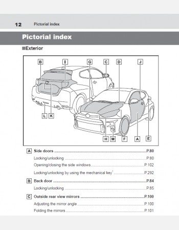 toyota gr yaris 2020 2021& 2022 owners manual